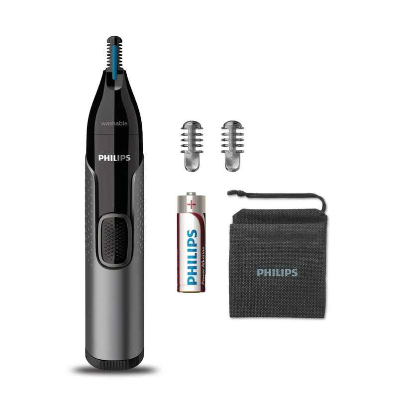 Philips Cordless Nose, Ear & Eyebrow Trimmer with Protect Guard System | NT3650/16