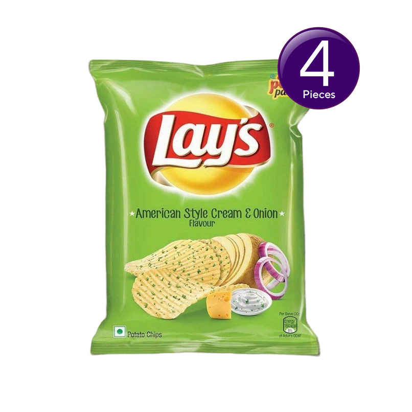 Lay's American Cream & Onion Potato Chips Combo Lay's American Cream & Onion Potato Chips Combo