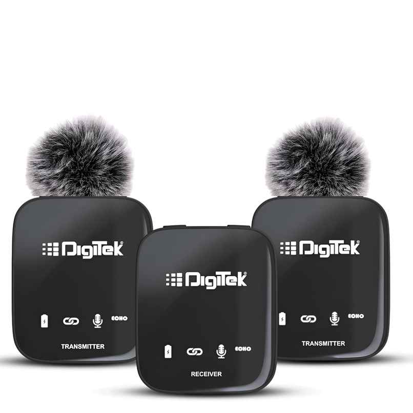 Digitek Dwm 101 Wireless Microphone System With Anc Noise Reduction