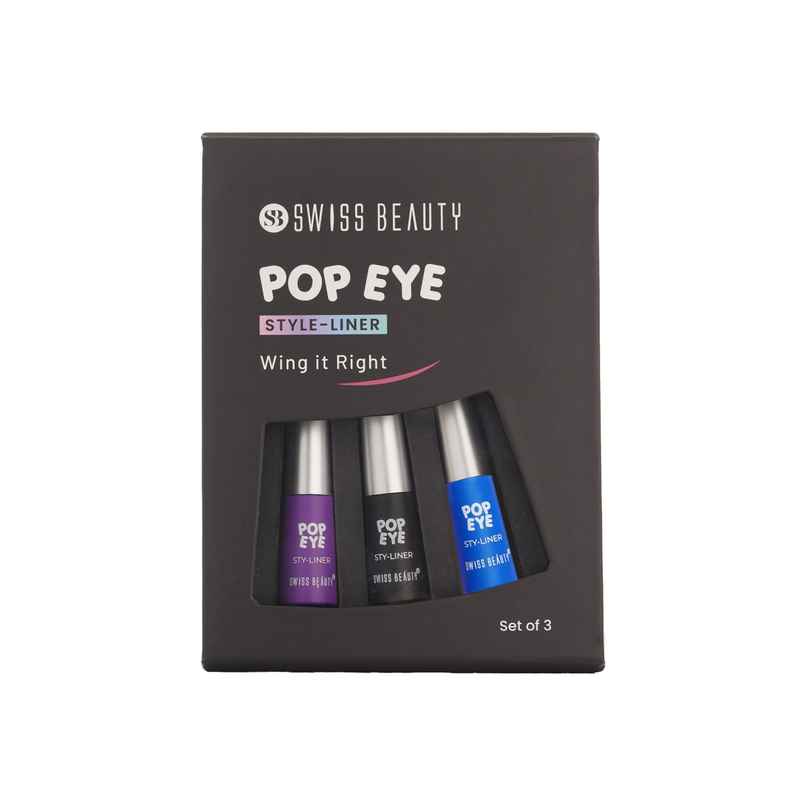 Swiss Beauty Pop Eye Style-Liner | Set Of 3 - Assorted