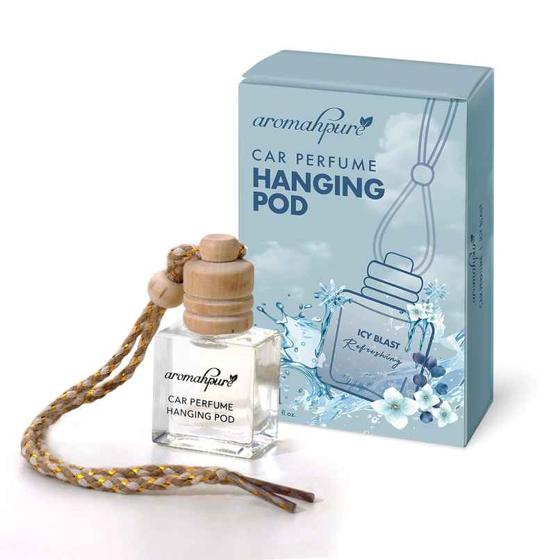 Aromahpure Car Air Freshener Hanging Pod | Aqua Fragrance