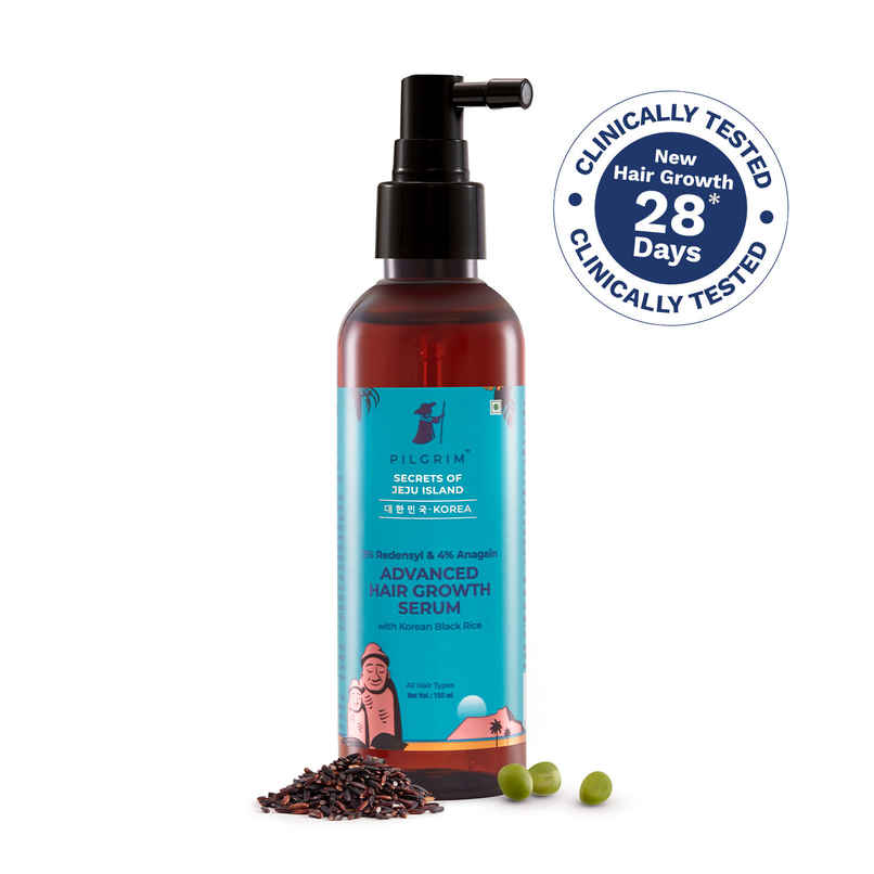 Pilgrim 3% Redensyl & 4% Anagain Advanced Hair Growth Serum Pilgrim 3% Redensyl & 4% Anagain Advanced Hair Growth Serum