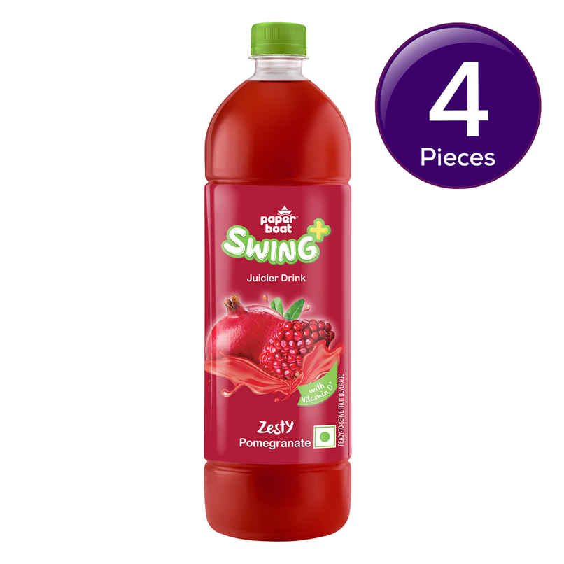 Paper Boat Swing Zesty Pomegranate Fruit Juice Combo