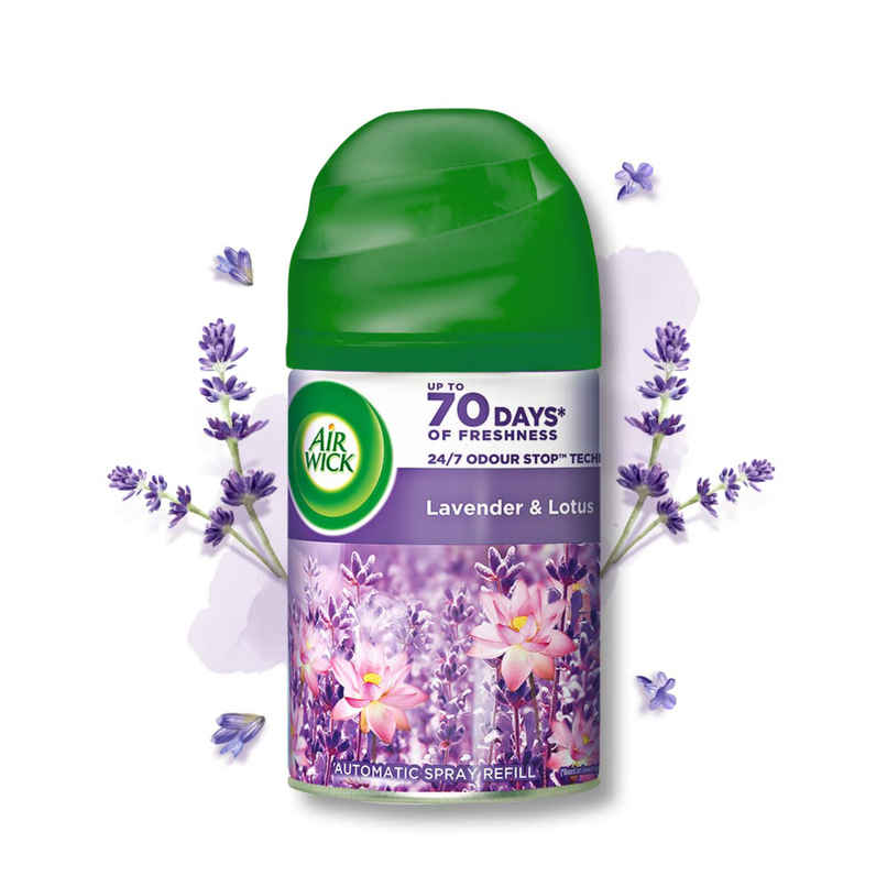 Air Wick Lavender & Lotus Automatic Air Freshener & Room Freshener Refill Air Wick Lavender & Lotus Automatic Air Freshener & Room Freshener Refill