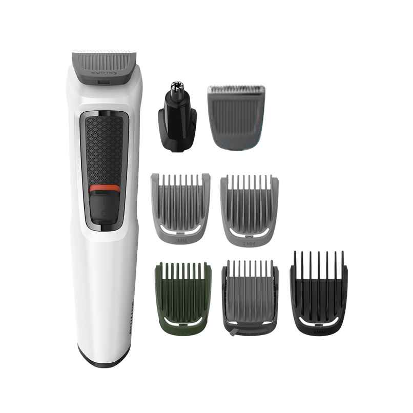 Philips India's No.1 Men's Trimmer | 7-in-1 Kit | Self Sharpening Blades | Single Stroke Grooming | MG3721/65 Philips India's No.1 Men's Trimmer | 7-in-1 Kit | Self Sharpening Blades | Single Stroke Grooming | MG3721/65