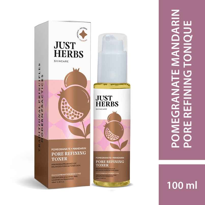 Just Herbs Pore Refining Acne Prone Tonique With Pomegranate Mandarin For Enlarged Pores Just Herbs Pore Refining Acne Prone Tonique With Pomegranate Mandarin For Enlarged Pores