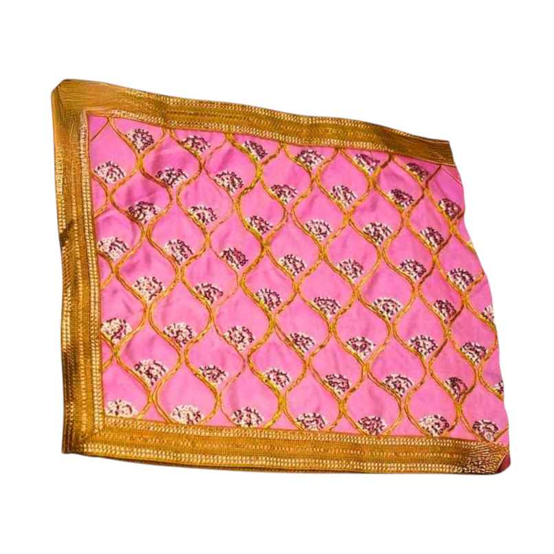 Servdharm Mata ki Chunri - Light Pink | One Size