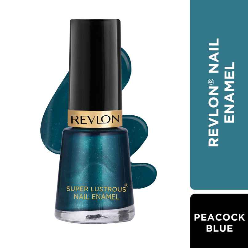 Revlon Super Lustrous Nail Enamel - Peacock Blue