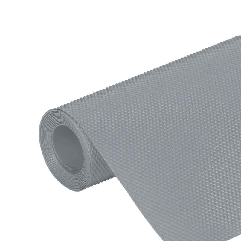 Bathla Shelf Liner | 45cm x 3 m | Multipurpose, Reusable, Washable, Temperature Resistant | Grey