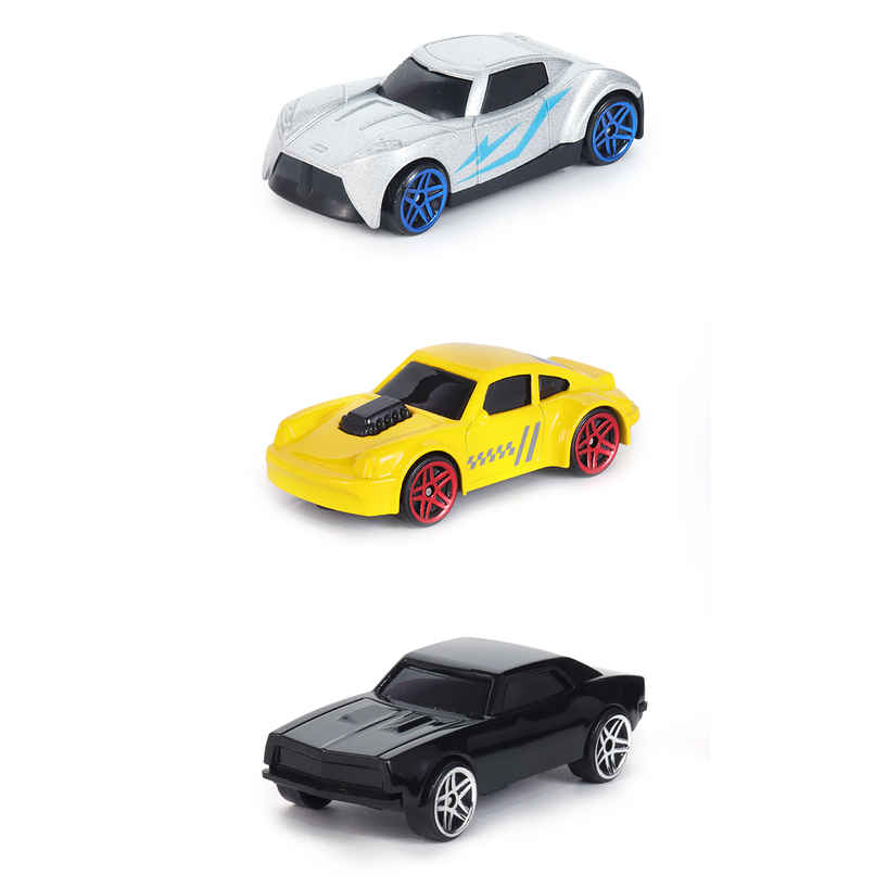Race N Roll 1:64 Metal Die Cast Car | Nz.po959.br | Pack of 3