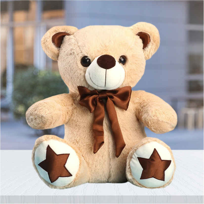 Sterling Teddy Bear Soft Toy - Height 40 cm (Color May Vary)