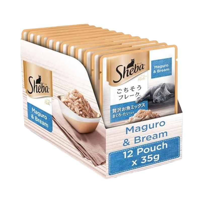 Sheba Rich Adult Maguro & Bream Flavour Wet Cat Food