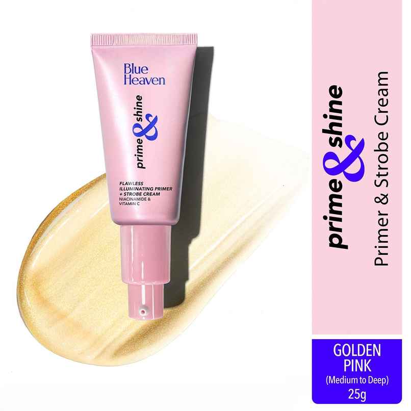 Blue Heaven Prime & Shine Primer - Golden Pink Blue Heaven Prime & Shine Primer - Golden Pink