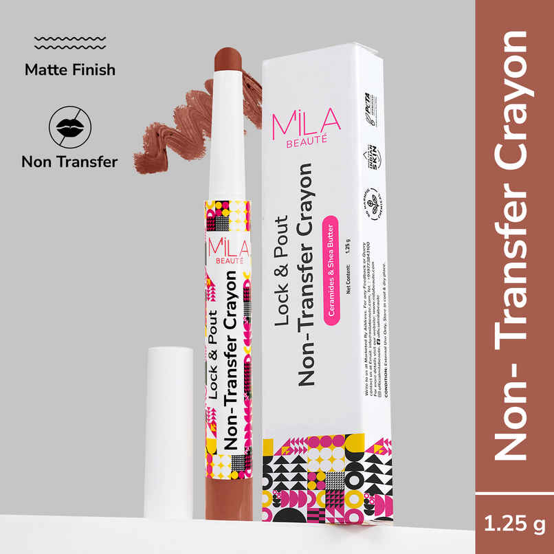 Mila Beaute Transferproof Long Lasting Matt Crayon I Smudge Proof & Lightweight | 2 - Not Today