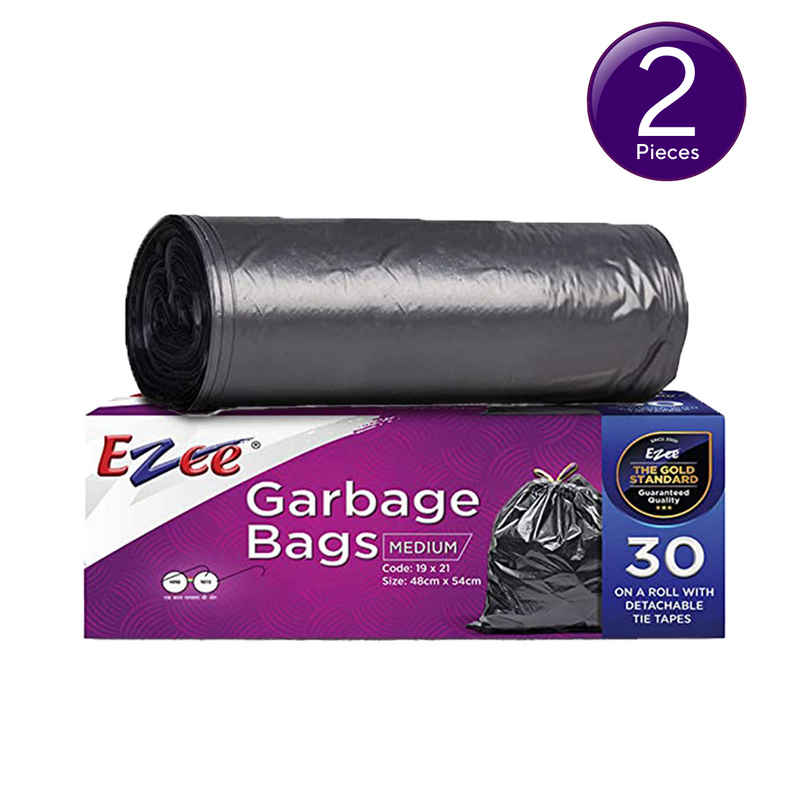 Ezee Medium Garbage Bags 19x 21 Inch Combo of 2