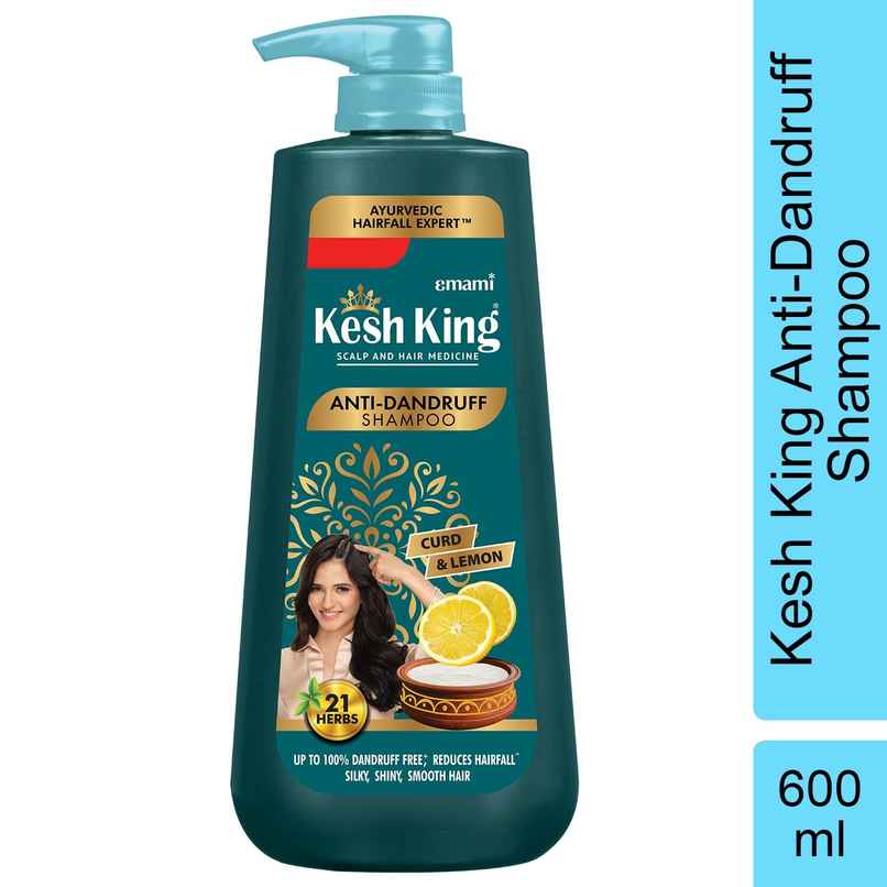 Kesh King Ayurvedic Anti-Dandruff Shampoo Soothes Itchy Scalp