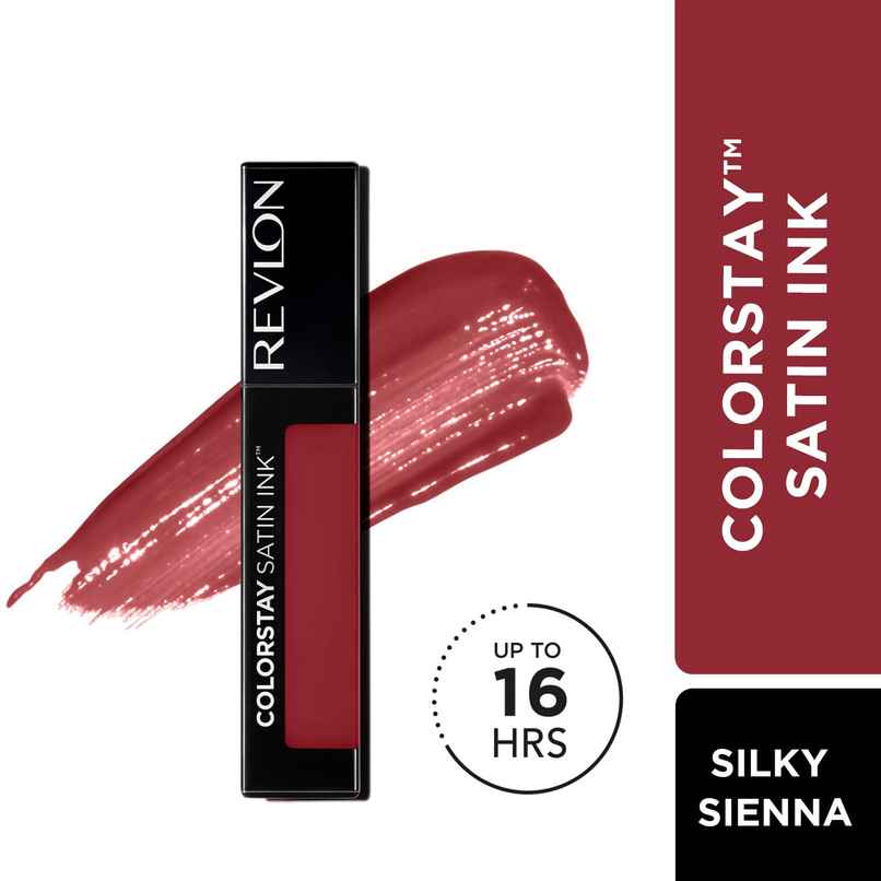 Revlon Colorstay Satin Ink Liquid Lip Color-Silky Sienna Revlon Colorstay Satin Ink Liquid Lip Color-Silky Sienna