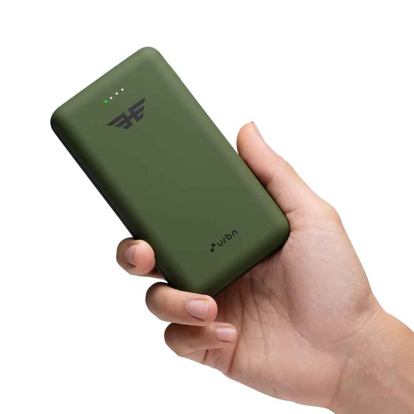 URBN 20000 mAh 22.5W Super Fast Charging Ultra Compact Power Bank (Camo)