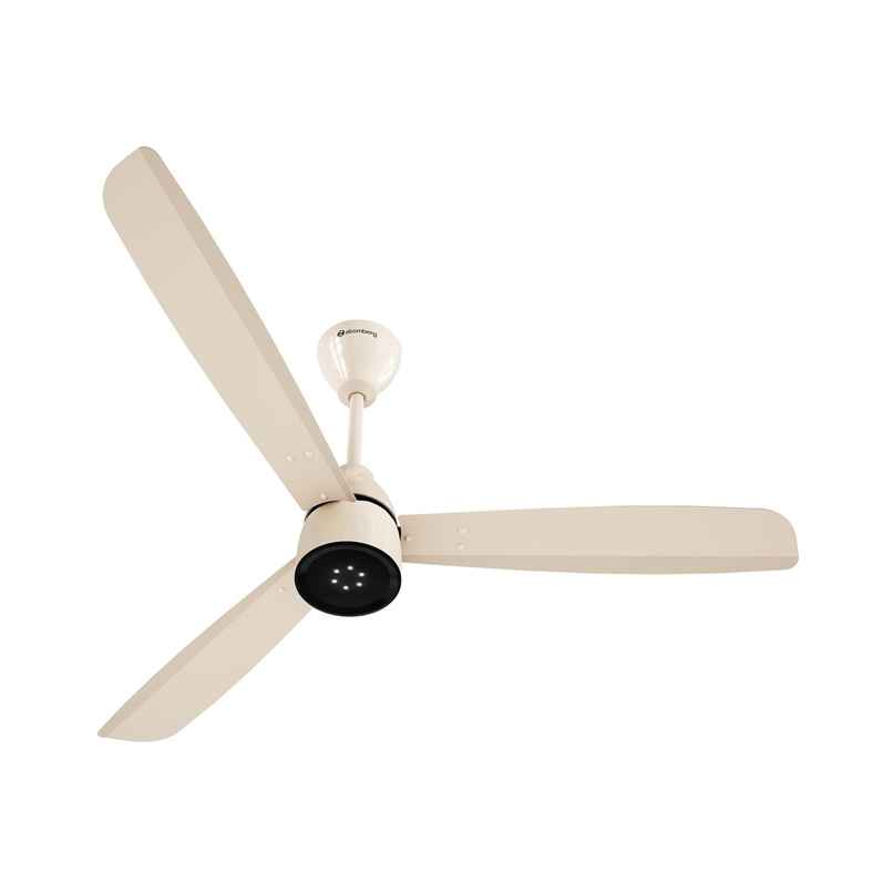 Atomberg Renesa Enzel BLDC Ceiling Fan,1200mm,Remote Control,BEE 5 Star,LED Indicator,Seasand Ivory