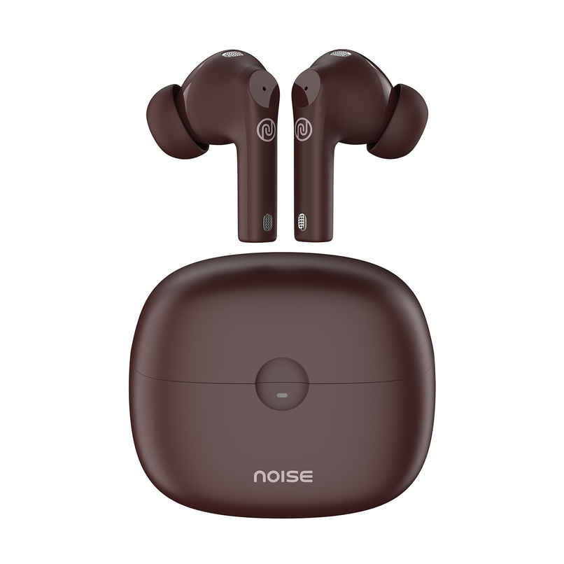 Noise Buds Nero TWS Earbuds with Rubberised Finish, Quad Mic ENC & 45H Playtime, IPX5 Water Resistance - Deep Wine Noise Buds Nero TWS Earbuds with Rubberised Finish, Quad Mic ENC & 45H Playtime, IPX5 Water Resistance - Deep Wine