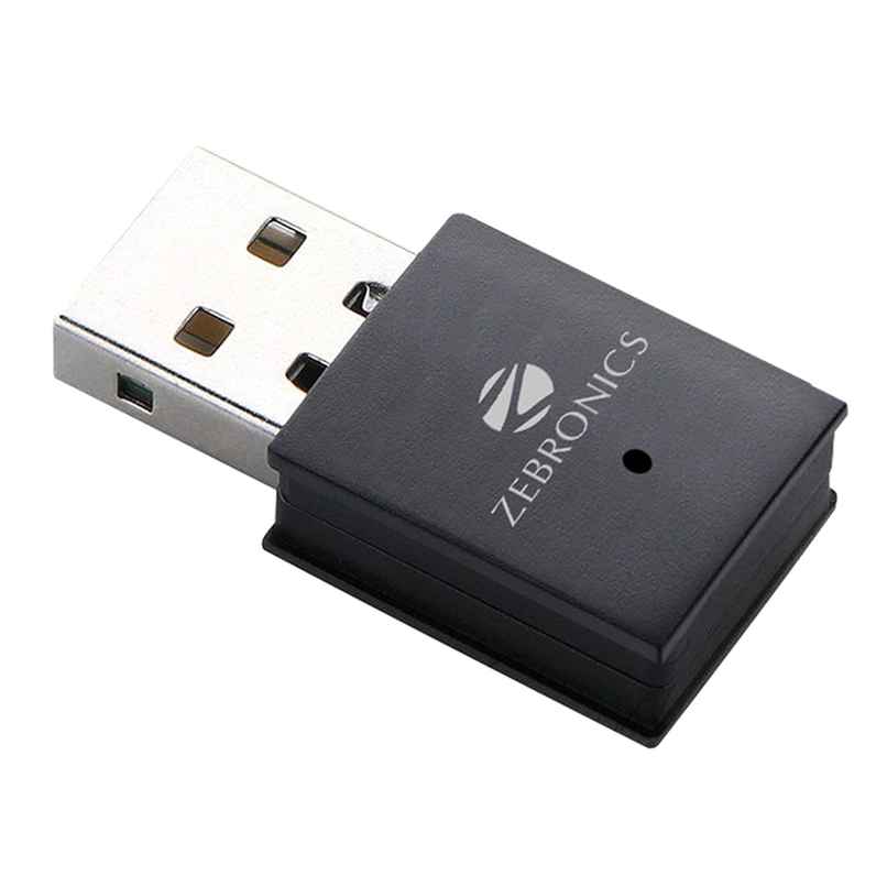 Zebronics USB300WF1 WiFi Dongle Mini Adapter |Supports 300Mbps Wireless Data Transmission Rate Zebronics USB300WF1 WiFi Dongle Mini Adapter |Supports 300Mbps Wireless Data Transmission Rate