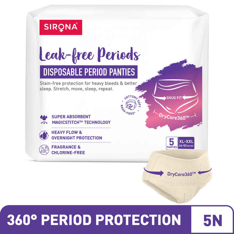 Sirona Disposable Period Panties | XL-XXL Sirona Disposable Period Panties | XL-XXL