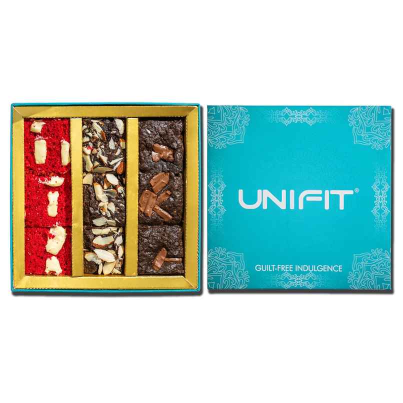 Unifit Decadent Fudge Box | 3-Layer Guilt-Free Indulgence