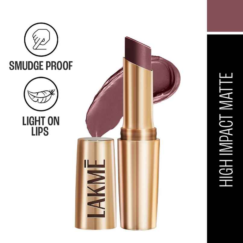 Lakme 9to5 Powerplay Priming Matte Lipstick, Lasts 16hrs, Chocolate Crush Lakme 9to5 Powerplay Priming Matte Lipstick, Lasts 16hrs, Chocolate Crush