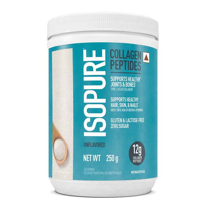 Isopure Collagen Peptides (12G/Serve) With Biotin & Vitamin E (Unflavored)