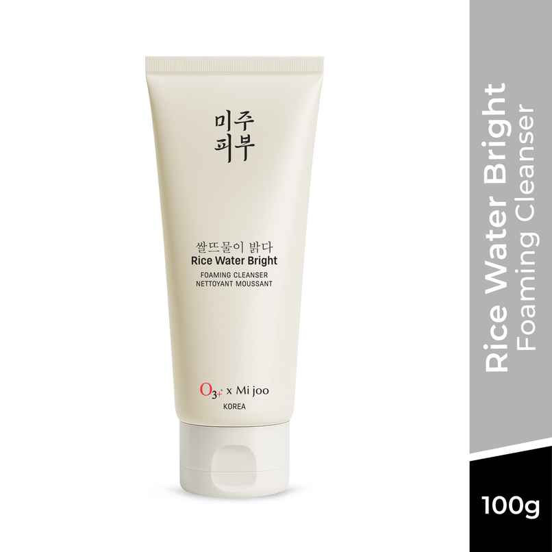 O3+ Mijoo Korea Rice Water Bright Foaming Cleanser