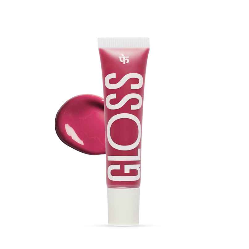 Fae Beauty Peptide Lip Gloss | Passionfruit Oil & Argireline Shade Giving | Warm Barbie Pink Gloss