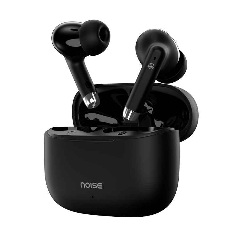 Noise Buds Aero TWS Earbuds with 45hrs Playtime, Instacharge and 13mm Driver Truly Wireless Earbuds, Bluetooth 5.3v - Charcoal Black Noise Buds Aero TWS Earbuds with 45hrs Playtime, Instacharge and 13mm Driver Truly Wireless Earbuds, Bluetooth 5.3v - Charcoal Black