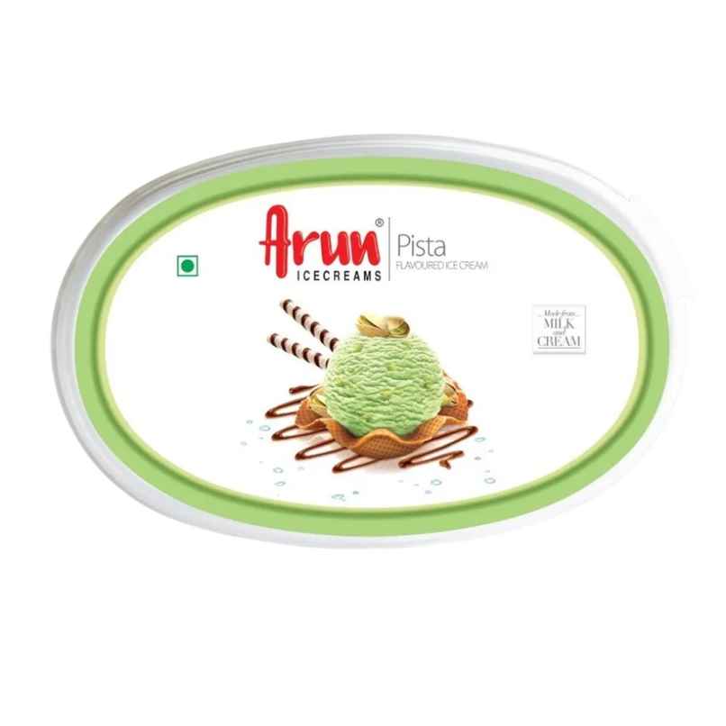 Arun Pista Flavoured Ice Cream Tub