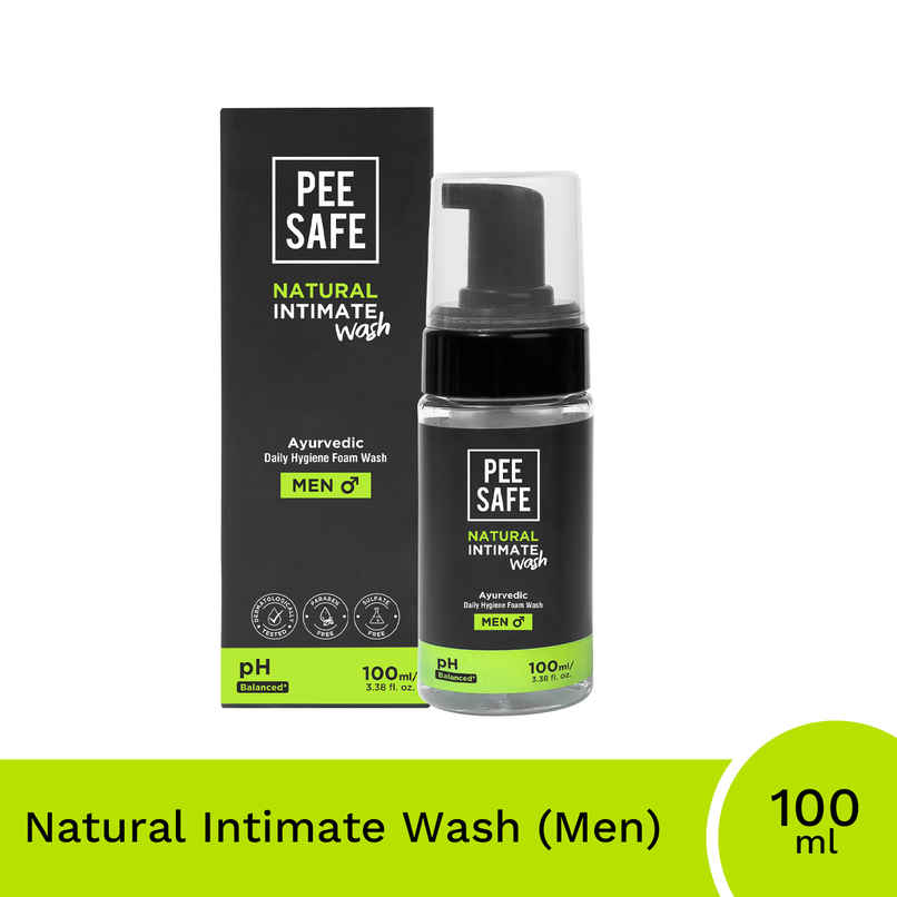 Pee Safe Natural Intimate Wash for Men | Dermatologically Tested