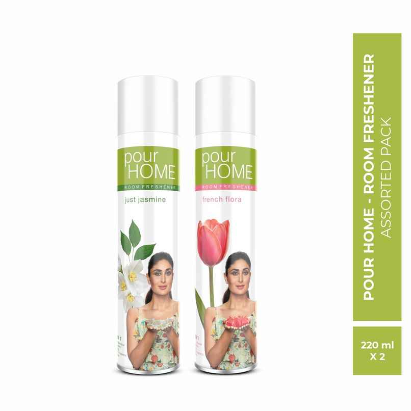 Pour Home Just Jasmine & French Flora Room Freshener Spray