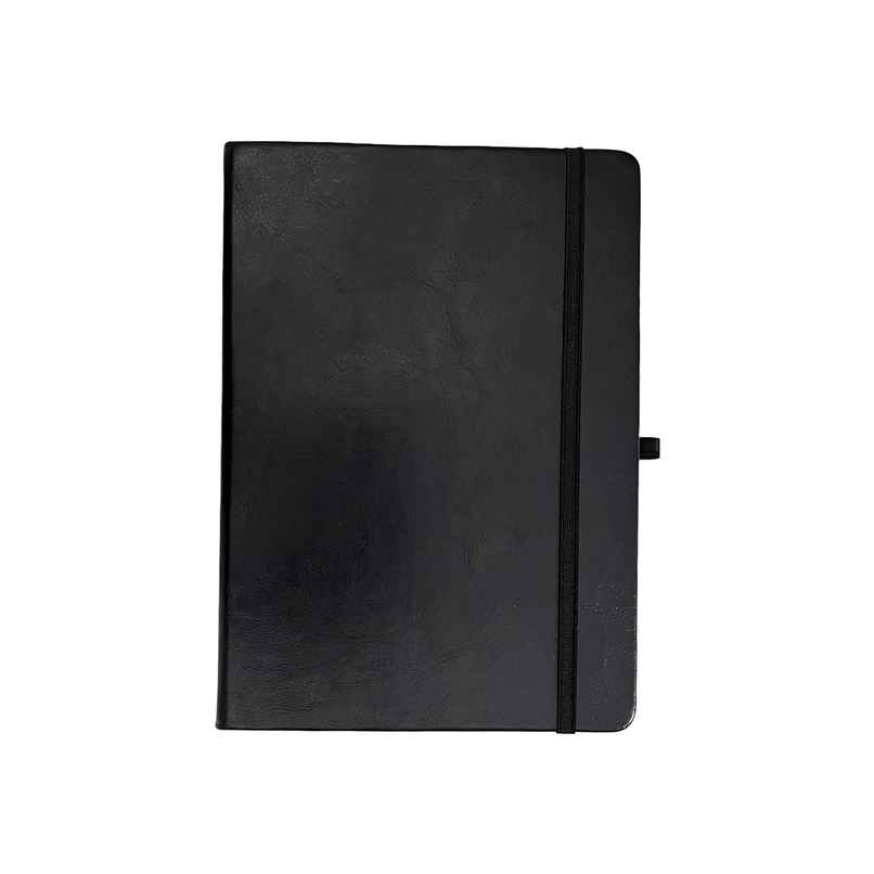 ABK A5 Pu Diary Ruled - 80 Gsm 190 Pages - Black