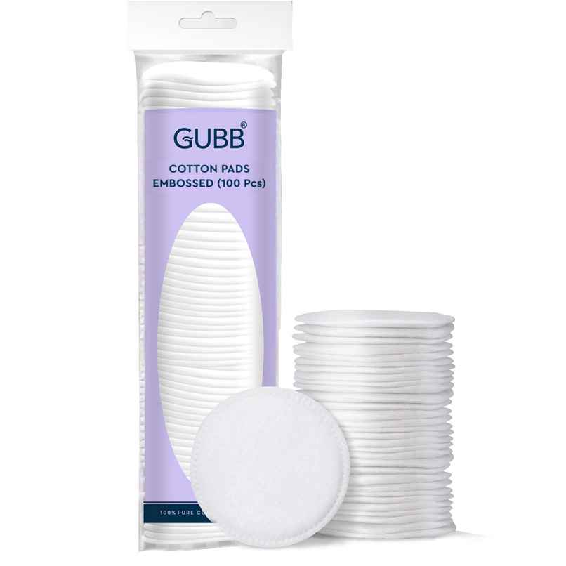 Gubb Embossed Cotton Pads 100S