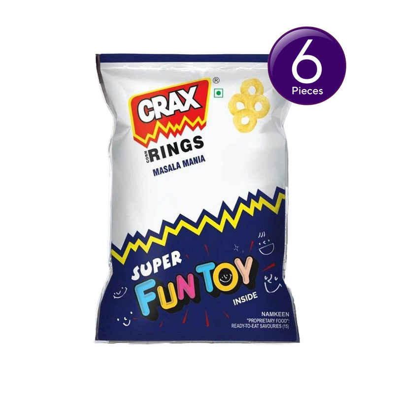 Crax Corn Rings Masala Mania Puff Snacks Combo Crax Corn Rings Masala Mania Puff Snacks Combo