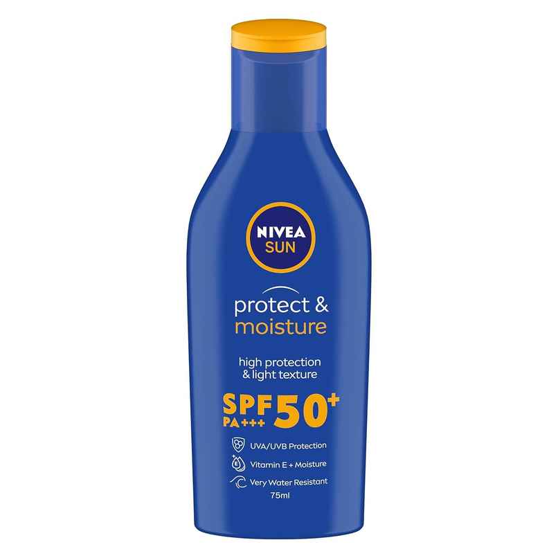 NIVEA SUN Protect and Moisture SPF 50+ Advanced Sunscreen|PA+++ UVA - UVB Protection System