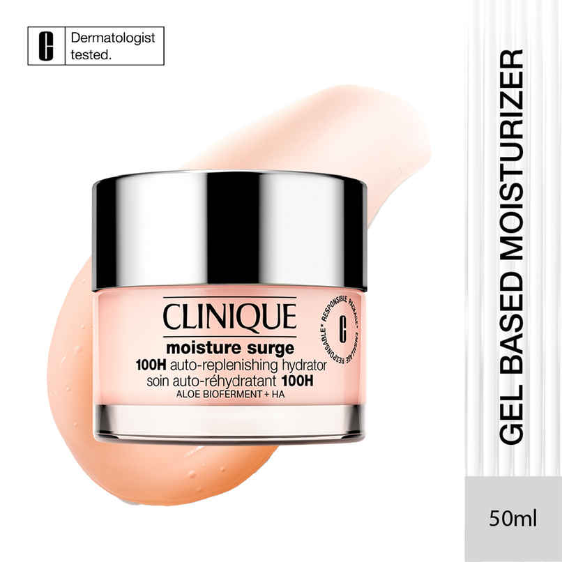 Clinique Moisture Surge 100H Auto-replenishing Hydrator | With Aloe Vera Bio-ferment (Moisturiser)