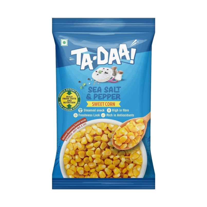 Tadaa Sweet Corn Kernels Sea Salt & Pepper