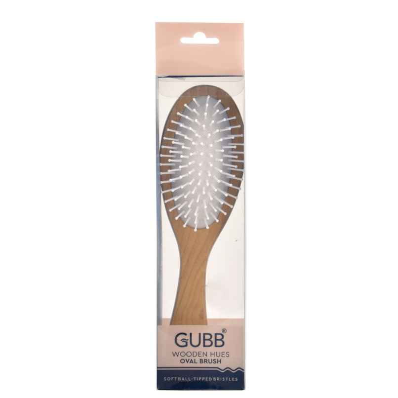 Gubb Oval Hair Brush | Wooden Hues Gubb Oval Hair Brush | Wooden Hues