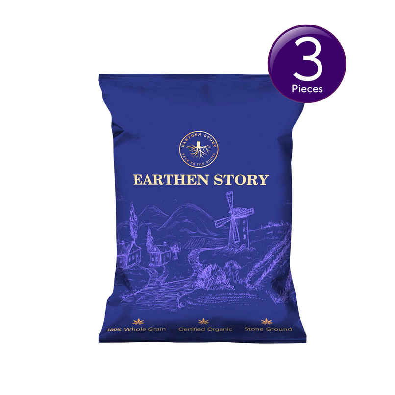 Earthen Story Certified Organic Khapli Atta Combo  