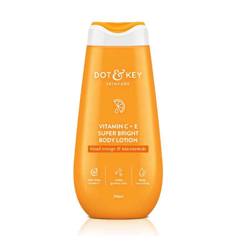 Dot & Key Vitamin C + E Super Bright Body Lotion for Deep Nourishing & Visibly Glowing Skin Dot & Key Vitamin C + E Super Bright Body Lotion for Deep Nourishing & Visibly Glowing Skin