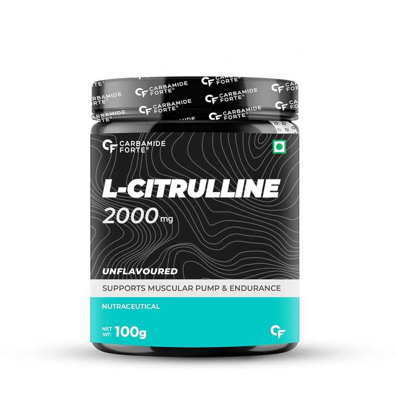 Carbamide Forte L Citrulline Malate Powder 2000mg - Unflavoured - 50 SERVINGS - 100g