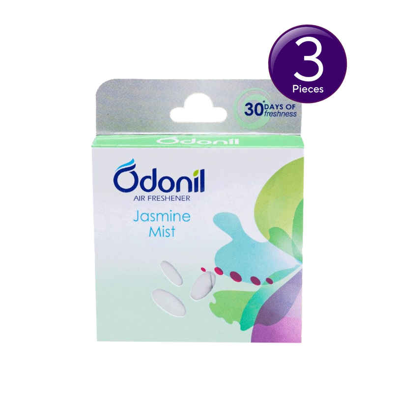 Odonil Jasmine Toilet Air Freshener Combo 