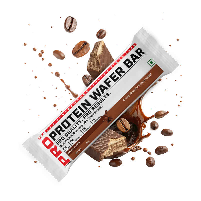 GNC Protein Wafer Bar - Coffee | 10g Whey Protein