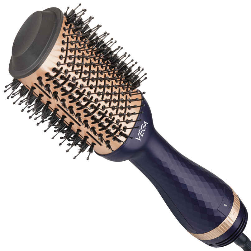 Vega Pro Volumizer Hair Blow Dryer Brush with 3 Heat/2 Speed Settings, (1200W, VHSD-02)