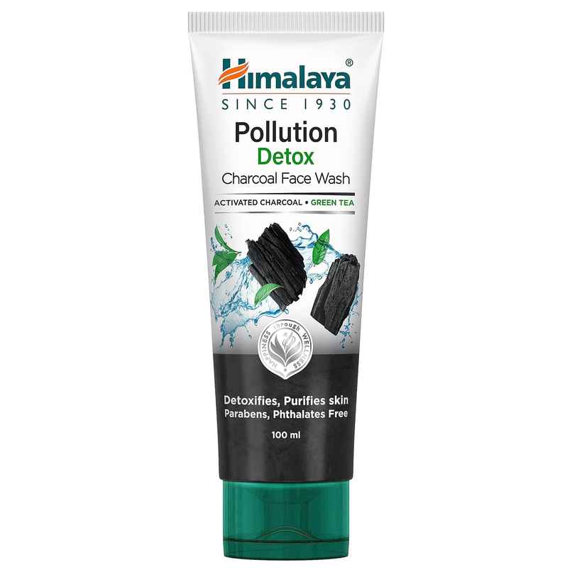 Himalaya Pollution Detox Charcoal Face Wash Himalaya Pollution Detox Charcoal Face Wash