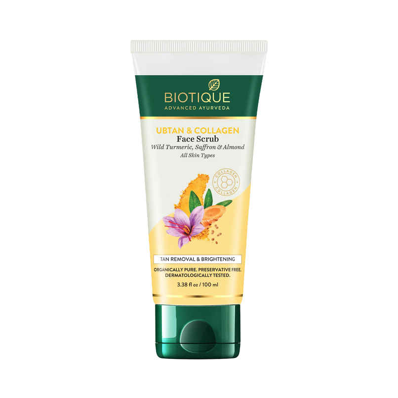 Biotique Ubtan & Collagen Face Scrub